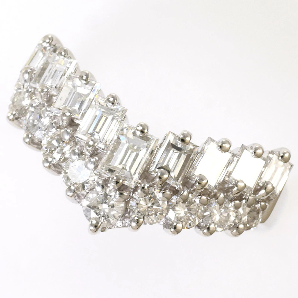 PT900 Platinum Ring with 1.00ct Diamond, Certificate of Authenticity, Total W...